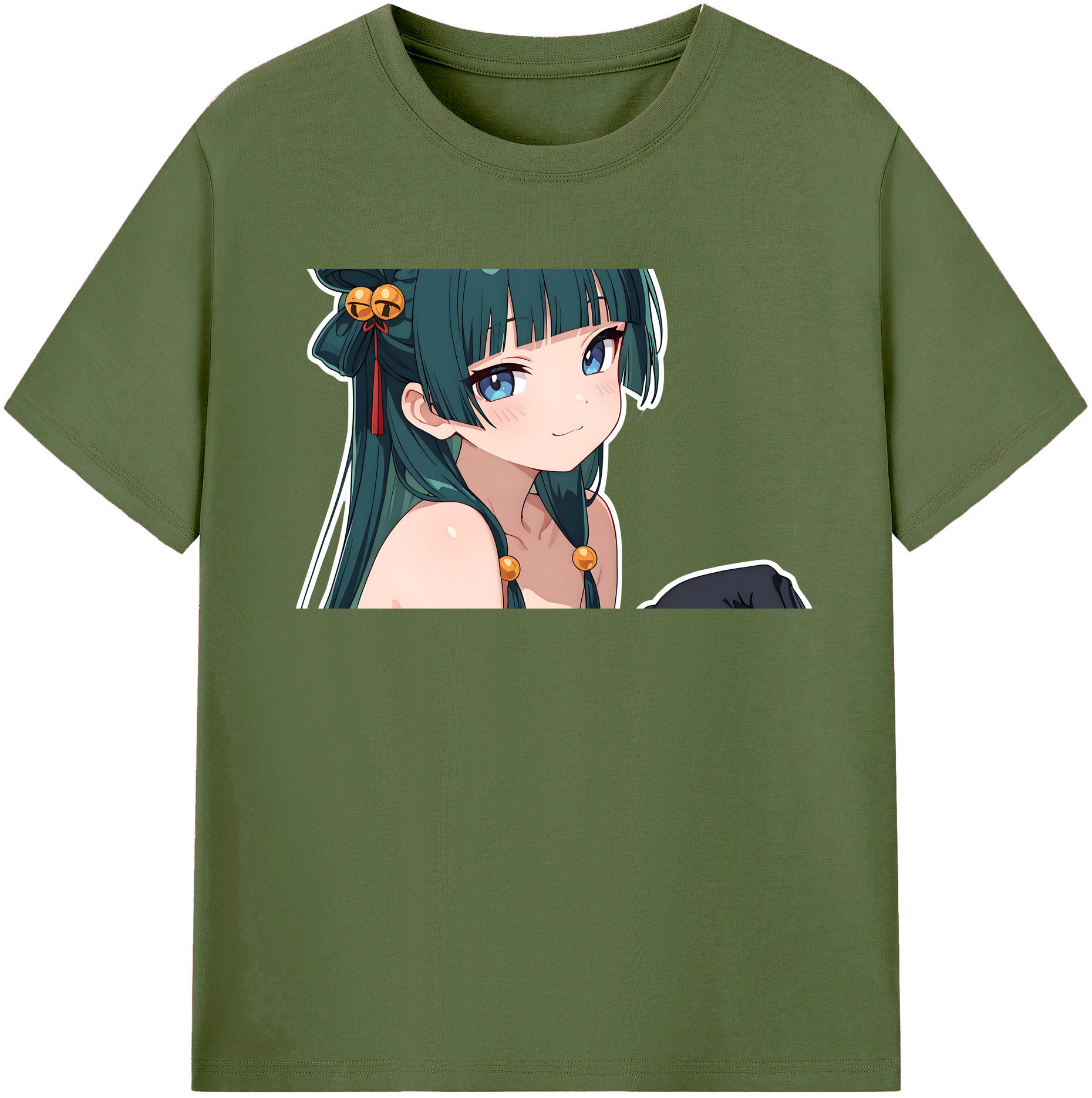 （画像用） 薬屋のひとりごと The Apothecary Diaries 綿100％半袖Tシャツ（フロントプリント）